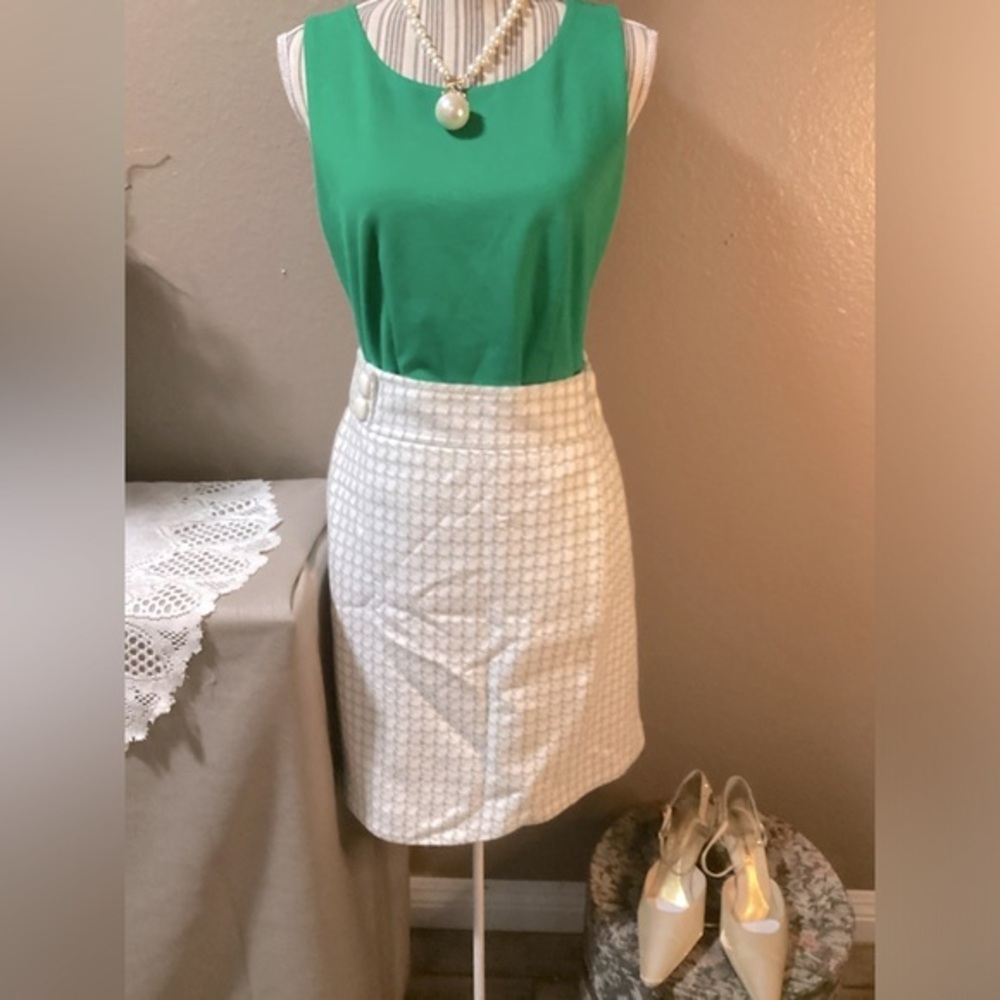 CHADWICK BEIGE MIDI SKIRT